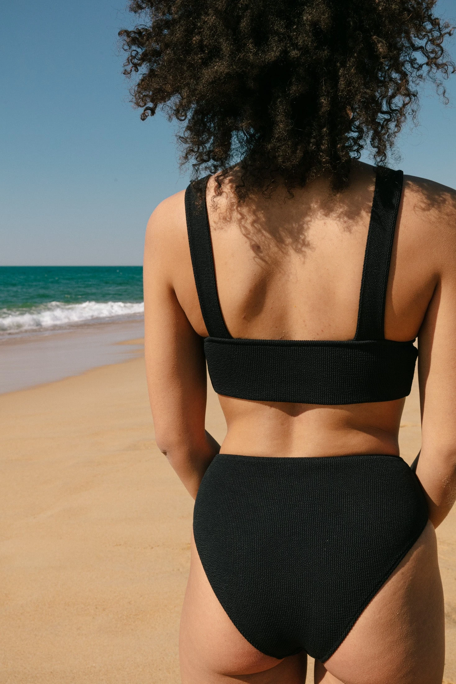 Culotte Taille Haute Maillot - Noir 8 Culotte Taille Haute Maillot - Noir – Image 6