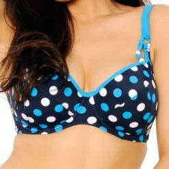 Haut De Bikini Curvy Kate Pebbles Bleu