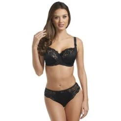 FANTASIE Soutien Gorge Emboitant à Armatures Helena Noir -Optimal Lingerie Magasin helena 3