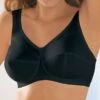 Soutien-gorge Sans Armature En Coton Anita Jana Noir -Optimal Lingerie Magasin jana