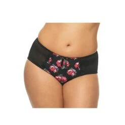 Shorty Curvy Kate Rosie Imprimé Scarlett Noir -Optimal Lingerie Magasin rosie imprime scarlet 2