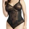 Corset Serre Taille Avec Dentelle Elomi Imogen Taille 40 à 48 -Optimal Lingerie Magasin serre taille imogen