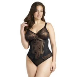Corset Serre Taille Avec Dentelle Elomi Imogen Taille 40 à 48 -Optimal Lingerie Magasin serre taille imogen 3