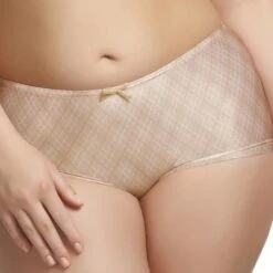 Shorty En Satin Grande Taille Elomi Eva Biscotte