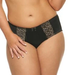 Shorty Curvy Kate Lola Noir Et Doré