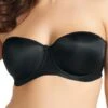 ELOMI Soutien Gorge Bandeau Avec Armature Smoothing Noir 1 ELOMI Soutien Gorge Bandeau Avec Armature Smoothing Noir -Optimal Lingerie Magasin smoothing bandeau
