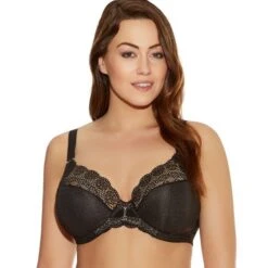 ELOMI Soutien Gorge à Armature Décolleté Stretch Carmen Noir 10 ELOMI Soutien Gorge à Armature Décolleté Stretch Carmen Noir -Optimal Lingerie Magasin soutien gorge decollete elomi carmen noir 3