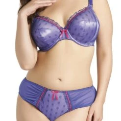 ELOMI Soutien Gorge Avec Armature Plongeant Izzy Violet -Optimal Lingerie Magasin soutien gorge elomi izzy 2