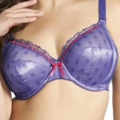 ELOMI Soutien Gorge Avec Armature Plongeant Izzy Violet