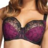 Soutien-gorge à Armatures Fantasie Elodie Noir Et Magenta -Optimal Lingerie Magasin soutien gorge emboitant fantasie elodie magenta