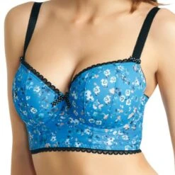 FREYA Soutien Gorge Bustier Avec Armatures Paddé Piper Bleu