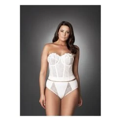 String Elomi Evenement Blanc Avec Dentelle