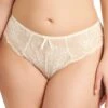 String De Mariage Grande Taille Elomi Maria Crème 2 String De Mariage Grande Taille Elomi Maria Crème -Optimal Lingerie Magasin string mariage elomi