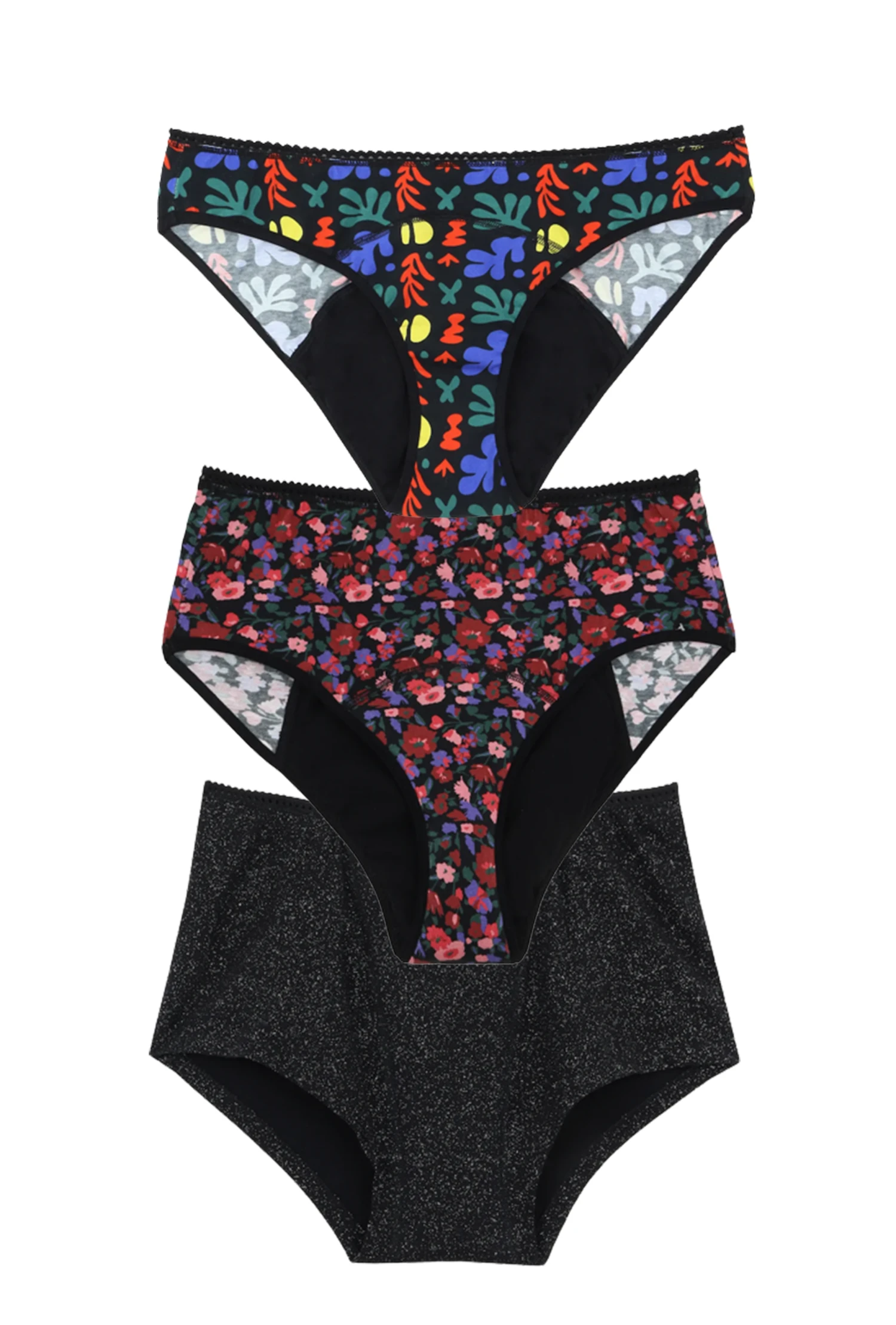 3 Culottes Menstruelles - Les Nouveautés 3 3 Culottes Menstruelles - Les Nouveautés