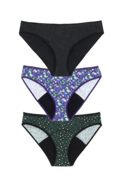 3 Culottes Menstruelles - Pétillantes